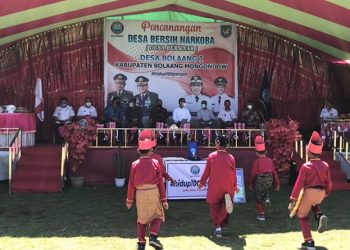 Desa Bolaang Satu Dicanangkan Sebagai Desa Bersih Narkoba