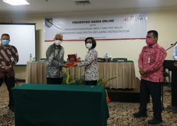 Tahun 2021, RKUD Milik Pemkab Bolmong Resmi ke  Bank SulutGo