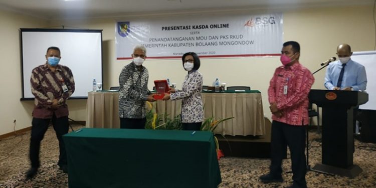 Tahun 2021, RKUD Milik Pemkab Bolmong Resmi ke Bank SulutGo