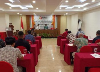 Bawaslu Sulut Gelar Rapat Koordinasi Evaluasi Penyelesaian Sengketa Pemilihan 2020
