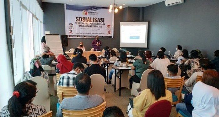Gandeng Tokoh Agama, OKP dan Ormas, Bawaslu Sulut Kampanyekan Anti Politisasi SARA