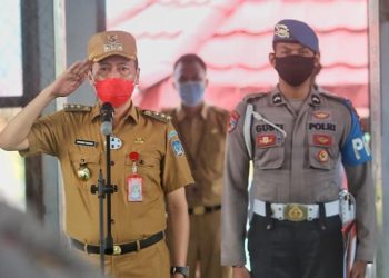 Iskandar Pimpin Apel Gelar Pasukan Operasi Lilin Tahun 2020
