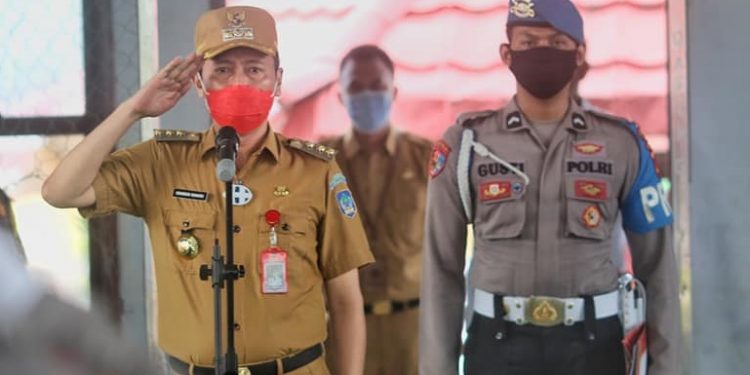 Iskandar Pimpin Apel Gelar Pasukan Operasi Lilin Tahun 2020