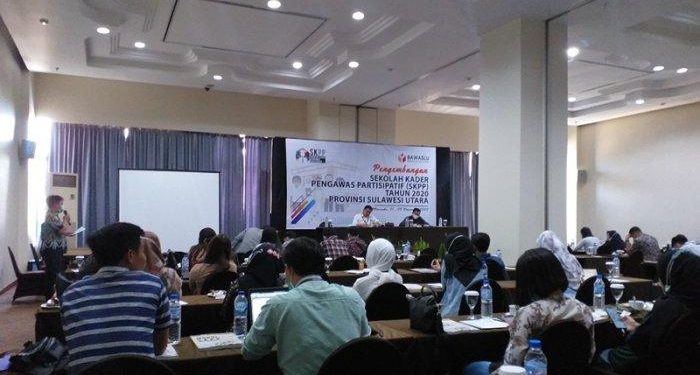 Bawaslu Sulut Menggelar Sekolah Kader Pengawas Pemilu Partisipatif