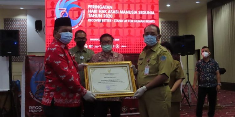 Bolsel Mampu Pertahankan Prestasi Kabupaten Peduli HAM