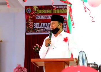Herson Mayulu Resmikan Gereja GMIBM Eklesia Bunong