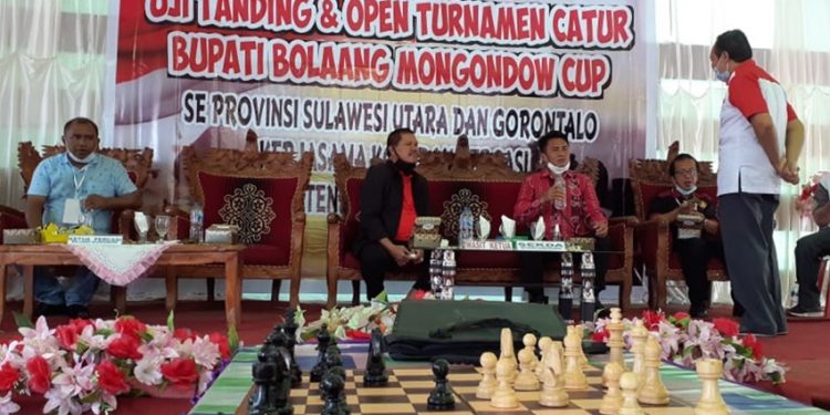 Sejumlah Master Ambil Bagian di Turnamen Catur Bupati Bolmong Cup