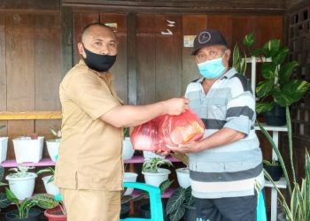 Hingga Desember, Pemkab Bolsel Masih Salurkan Bantuan Sembako Dampak Covid- 19