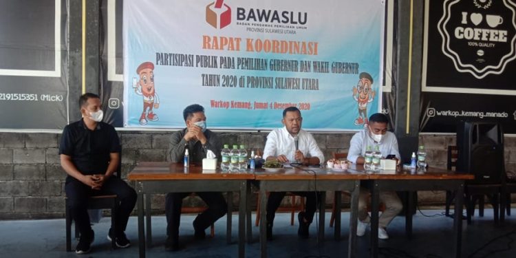 Bawaslu Sulut Ajak Masyarakat Tolak Politik Uang Pada Pilkada 2020