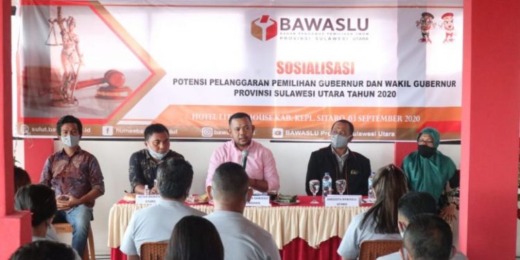 Bawaslu Sulut Gencar Sosialisasikan Potensi Pelanggaran PIlkada