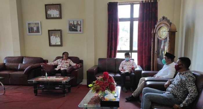 Bawaslu Bolsel Audiens Bersama Pjs Bupati Bolsel