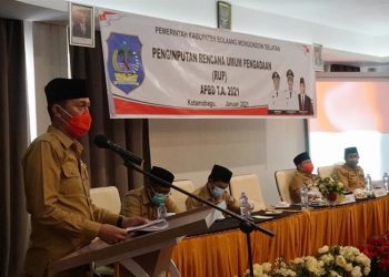 Pemkab Bolsel Mulai Bimtek Penginputan RUP