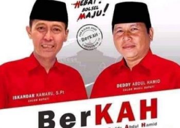 Awal Tahun Ini Iskandar-Deddy Luncurkan Kartu BERKAH