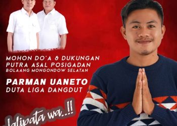 Iskandar-Deddy Ajak Masyarakat Bolsel Dukung Parman Uaneto di Grand Final Liga Dangdut