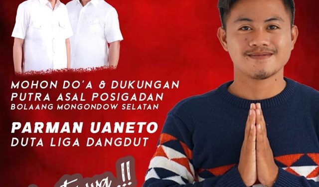 Iskandar-Deddy Ajak Masyarakat Bolsel Dukung Parman Uaneto di Grand Final Liga Dangdut