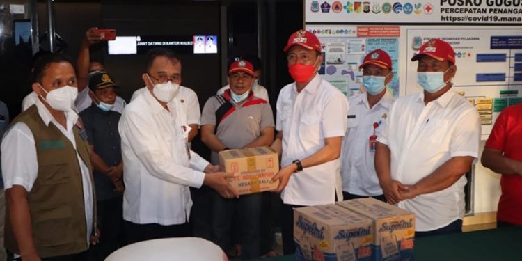 Pemkab Bolsel Berbagi Duka Untuk Korban Banjir dan Tanah Longsor di Manado