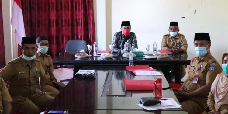 Bupati Bolsel Ikut Rakernas Secara Virtual Dibuka Presiden Joko Widodo