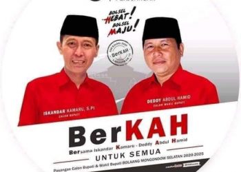 Proses Pelantikan Bupati dan Wakil Bupati Bolsel Dilakukan Secara Virtual