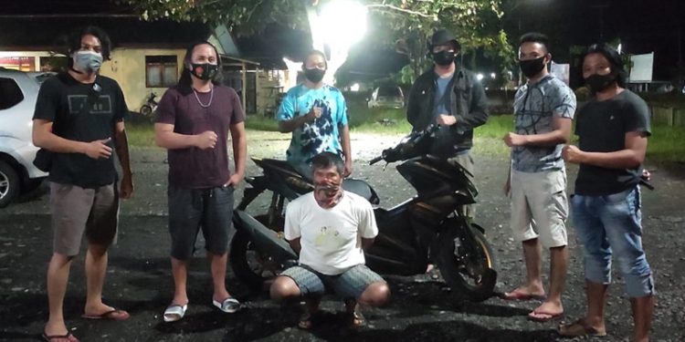Tim “Serigala Hitam” Polres Bolmong Bekuk Pencuri Motor