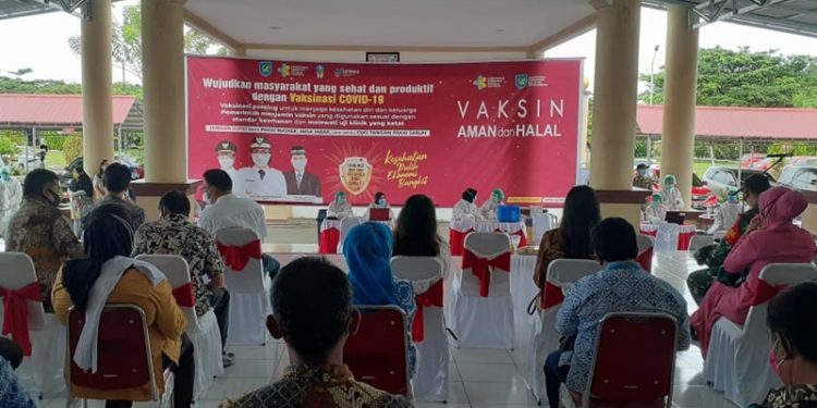 Penyuntikan Vaksin di Bolmong Mencapai 80 Persen