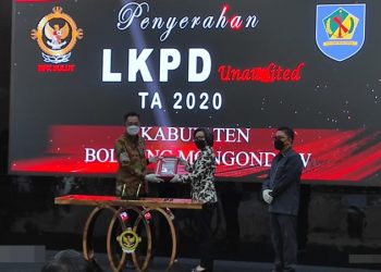 Yasti Serahkan LKPD Tahun 2020 ke BPK