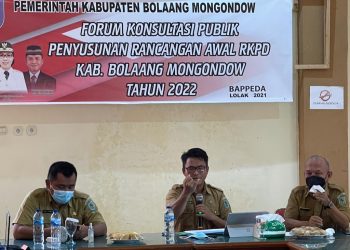 Buka Forum Konsultasi Publik RKPD, Tahlis Beber Pertumbuhan Ekonomi Bolmong