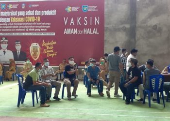 Puluhan Wartawan di Kabupaten Bolmong Ikut Vaksinasi Covid-19