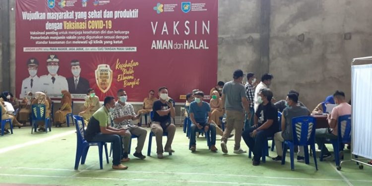 Puluhan Wartawan di Kabupaten Bolmong Ikut Vaksinasi Covid-19