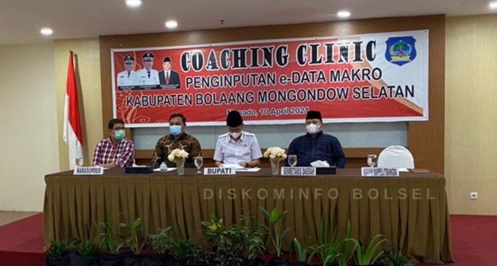 Bupati Bolsel Tutup Coaching Clinic Penginputan RPJMD dan Renstra