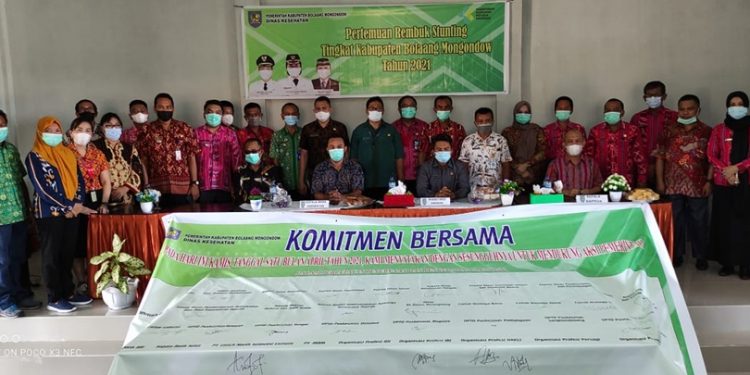 Pemkab Bolmong Gencar Turunkan Kasus Stunting