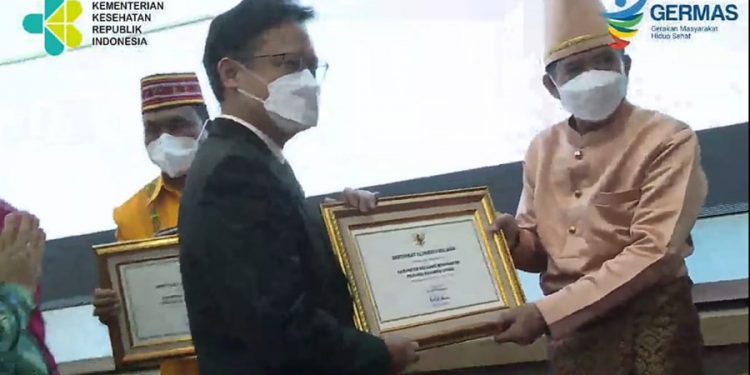 Bolmong Dapat Sertifikat Eliminasi Malaria