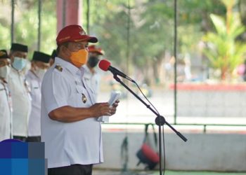 Wabup Deddy Abdul Hamid Pimpin Apel Kesiapsiagaan Bencana