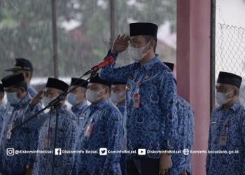 Pemkab Bolsel Uji Coba Aplikasi SI-BERKA