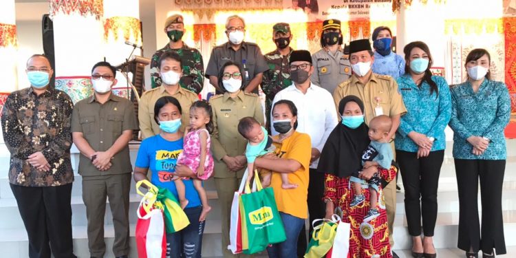 Di Hadapan Kepala BKKBN dan Wagub, Yasti Paparkan Angka Penurunan Stunting di Bolmong