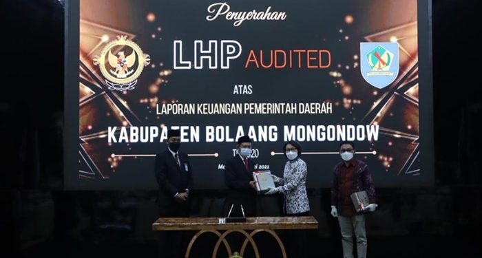 Kabupaten Bolmong Raih Opini WTP dari BPK