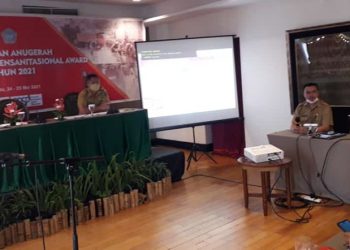 Bappeda Bolmong Presentasekan Pembangunan Sanitasi