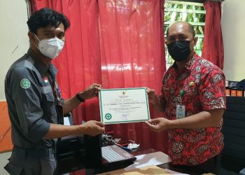 PT. PP (Persero), Tbk Proyek Bendungan Lolak Sabet Penghargaan Tingkat Nasional Dalam dan Program Pencegahan dan Penanggulangan Covid-19