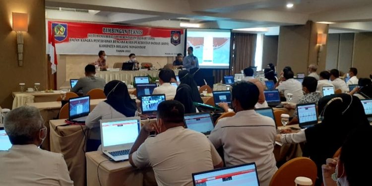Bimtek SIPD, Bappeda Bolmong Hadirkan Pemateri dari Pusdatin Kemendagri