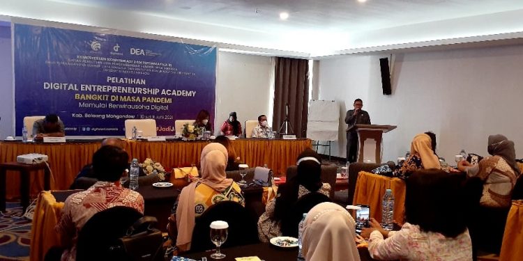 Pelaku Usaha Kecil di Bolmong Dapat Pelatihan Digital