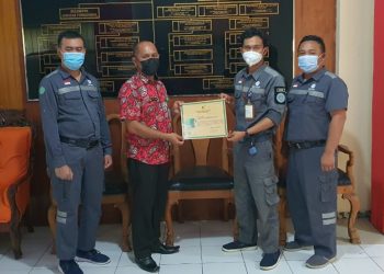 PT PP (Persero) Tbk, Proyek Bendungan Lolak Raih Penghargaan Zero Accident Award Tingkat Nasional