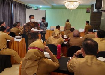 Peserta Lelang Jabatan Pemkab Bolmong Ikut Assesment