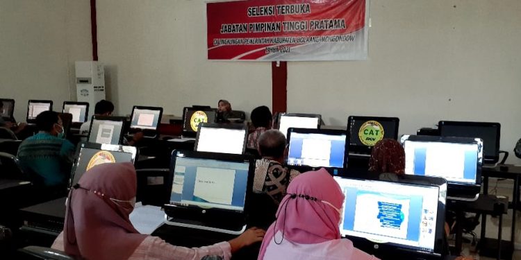 Tes Lelang Jabatan Pemkab Bolmong Melaju ke Tahapan Presentasi Makalah