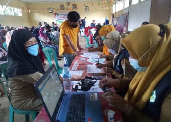 Delapan Desa di Kecamatan Passi Barat Gencar Ikut Vaksin