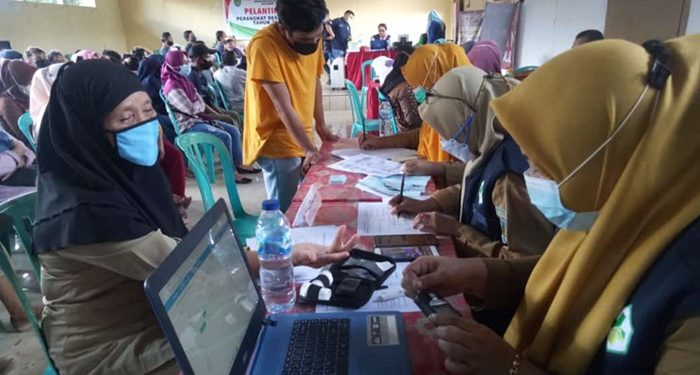 Delapan Desa di Kecamatan Passi Barat Gencar Ikut Vaksin