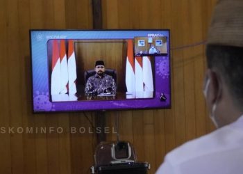 Bupati Bolsel Ikut Doa Bersama Dengan Presiden