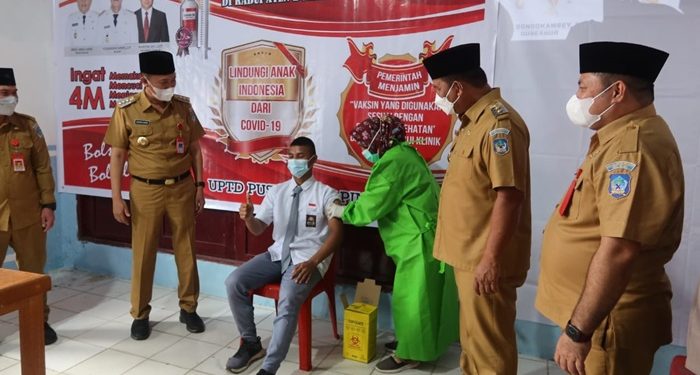 Siswa di Bolsel Mulai Divaksin Covid-19