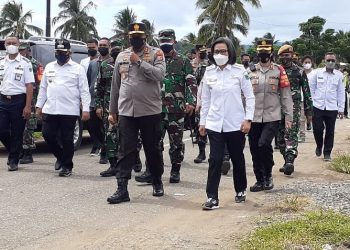 Hibahkan Lima Hektar Lahan, Pemkab Bolmong Dukung Pembangunan Mako Polres