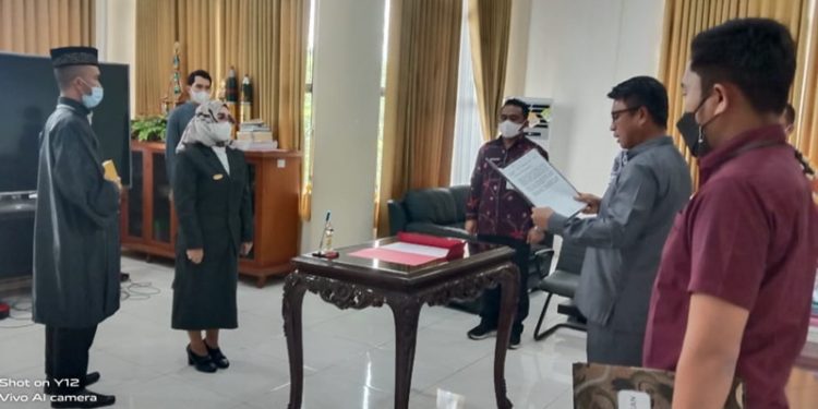 Yasti Tunjuk Marwiyah Paputungan Sabagai Kabag Umum