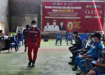 PT PP Proyek Bendungan Lokak Tetap Komit Terapkan Prokes Untuk Karyawan dan Pekerja