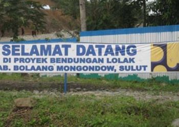 Akhir 2021 Presiden Joko Widodo Bakal Resmikan Bendungan Lolak di Bolmong